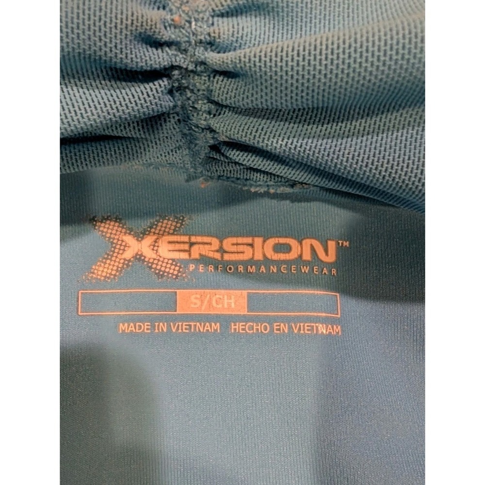 Xersion Women's Track Jacket Full Zip Lightweight Athletic Size Small Blue - Picture 11 of 13